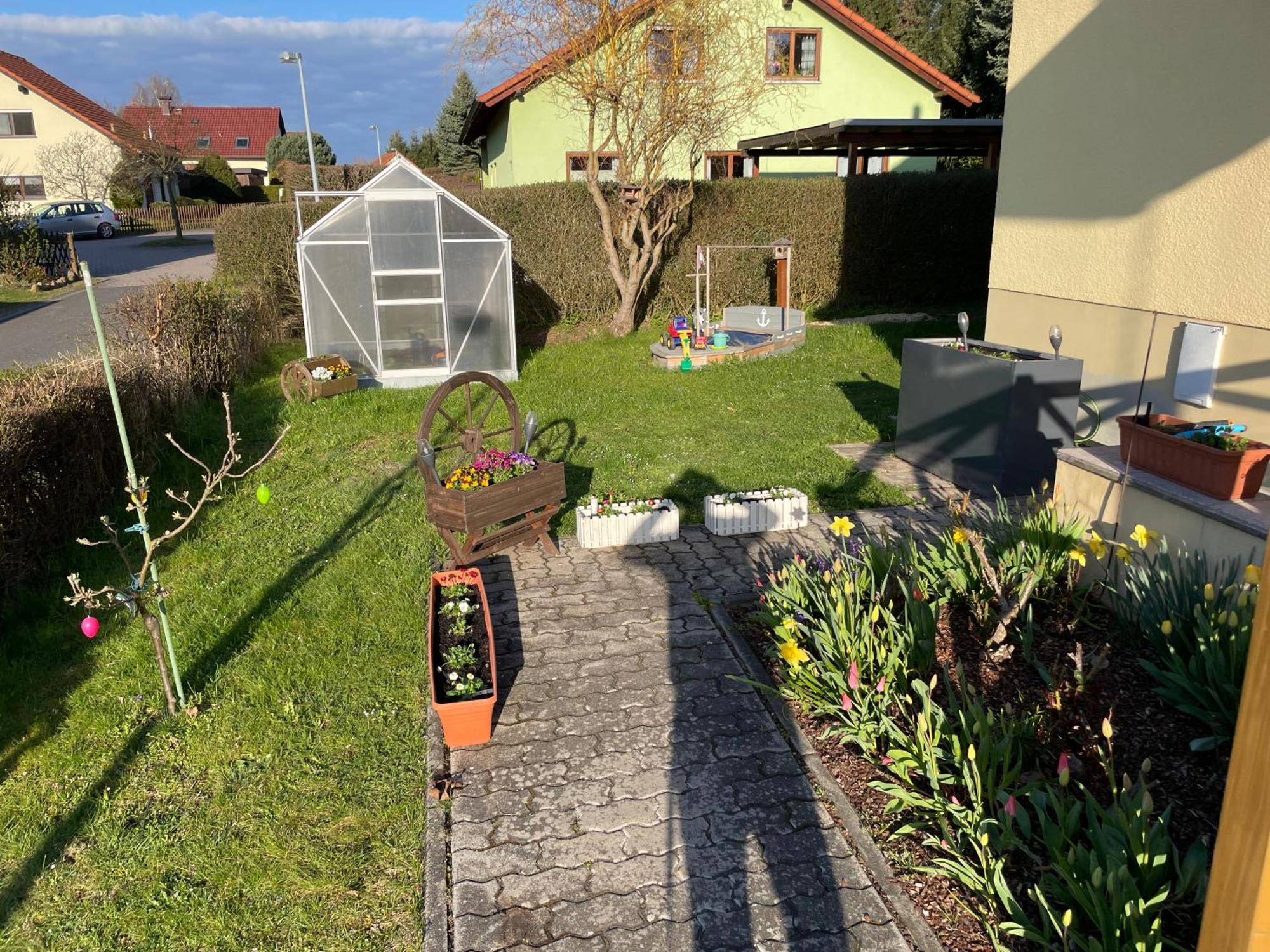 Ferienwohnung Dorfidyll Im Gruenen Mittelherwigsdorf Exterior foto